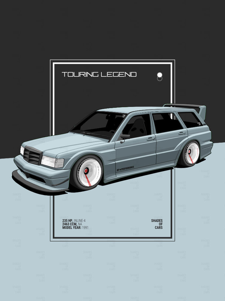 Touring Wagon | Automotive Poster