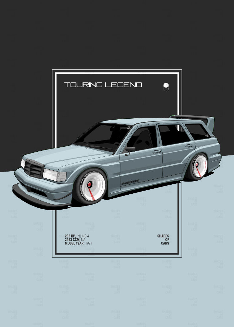 Touring Wagon | Automotive Poster
