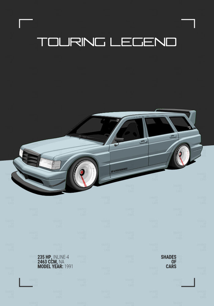Touring Wagon | Automotive Poster