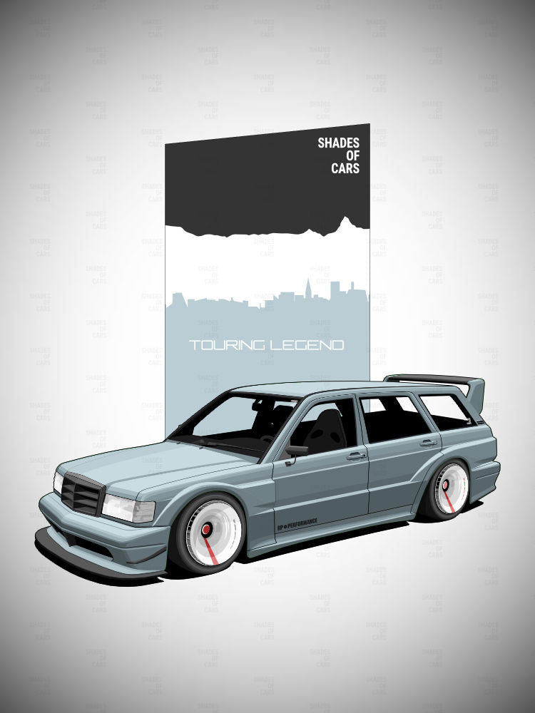 Touring Wagon | Automotive Poster