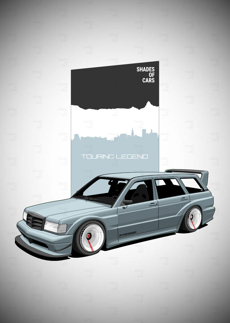 Touring Wagon | Automotive Poster