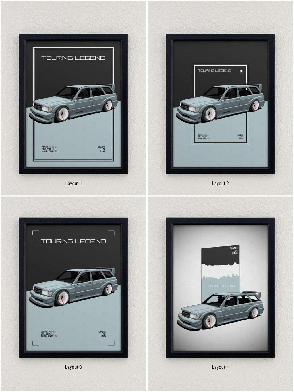 Touring Wagon | Automotive Poster