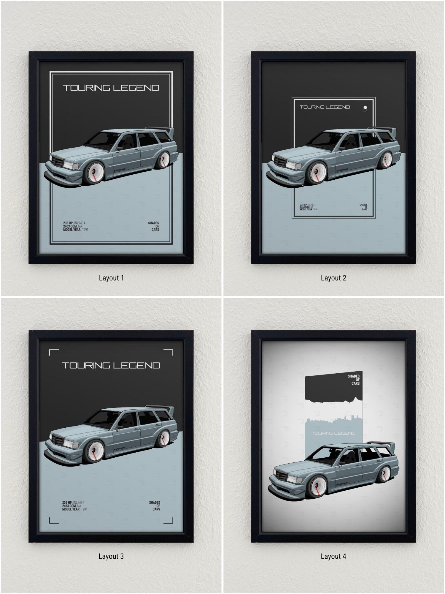 Touring Wagon | Automotive Poster