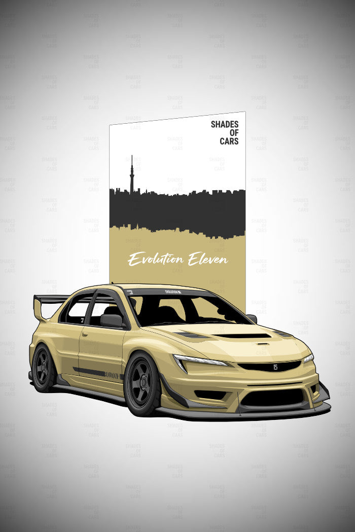Evolution Eleven | JDM Automotive Poster