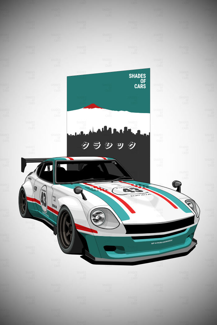 クラシック ("Classic") | JDM Automotive Poster