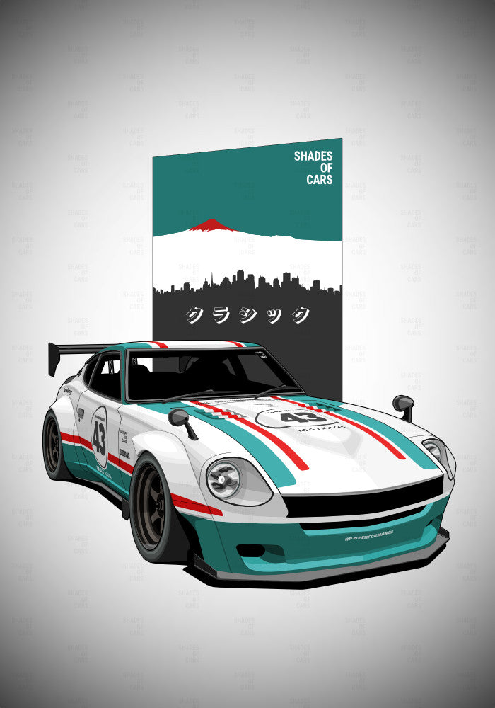 クラシック ("Classic") | JDM Automotive Poster