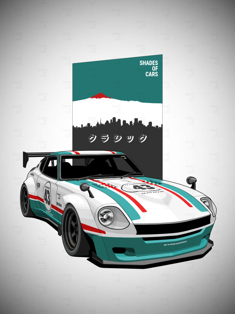 クラシック ("Classic") | JDM Automotive Poster