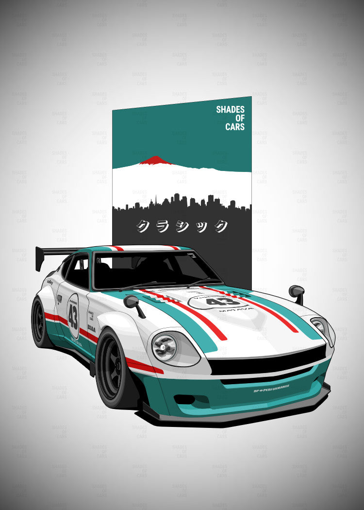 クラシック ("Classic") | JDM Automotive Poster