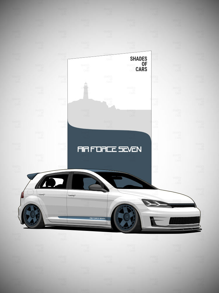 AIR FORCE SEVEN | Automotive Poster