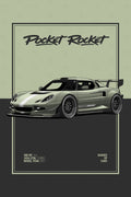 Pocket Rocket | Automotive Poster