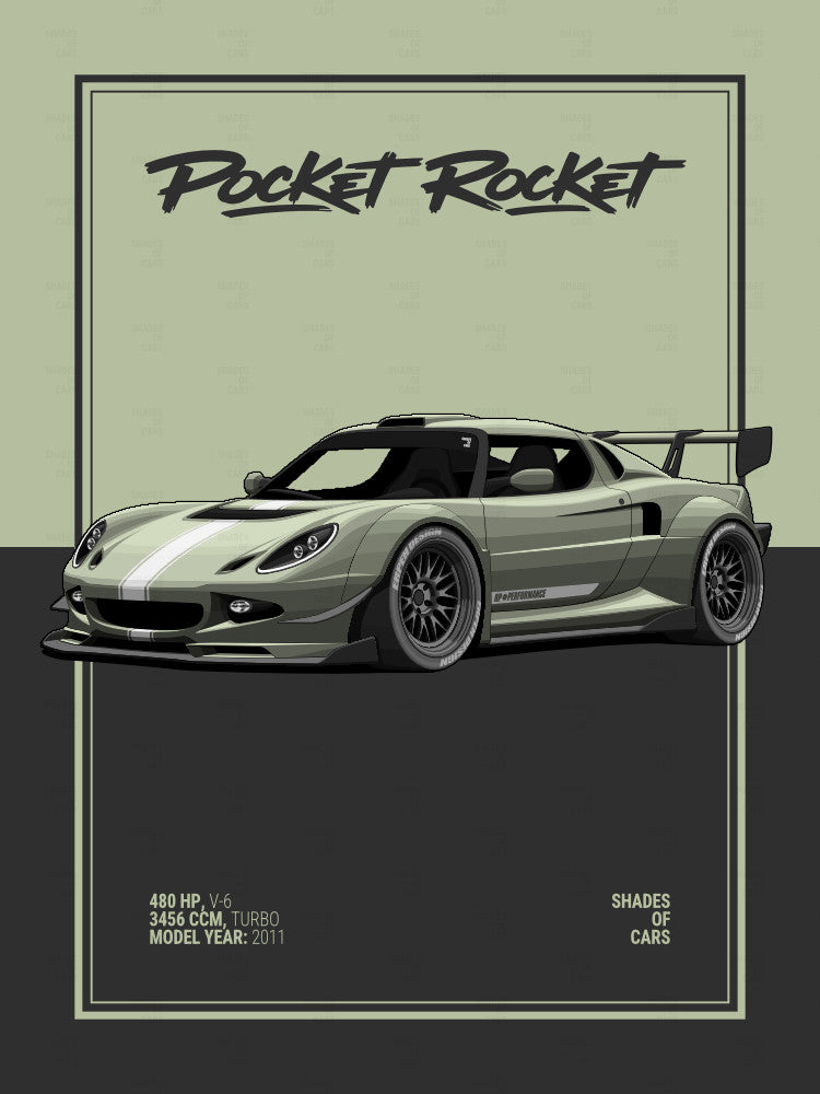 Pocket Rocket | Automotive Poster