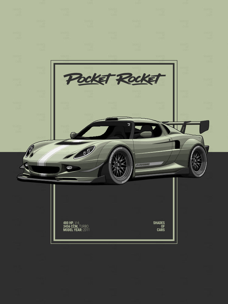 Pocket Rocket | Automotive Poster
