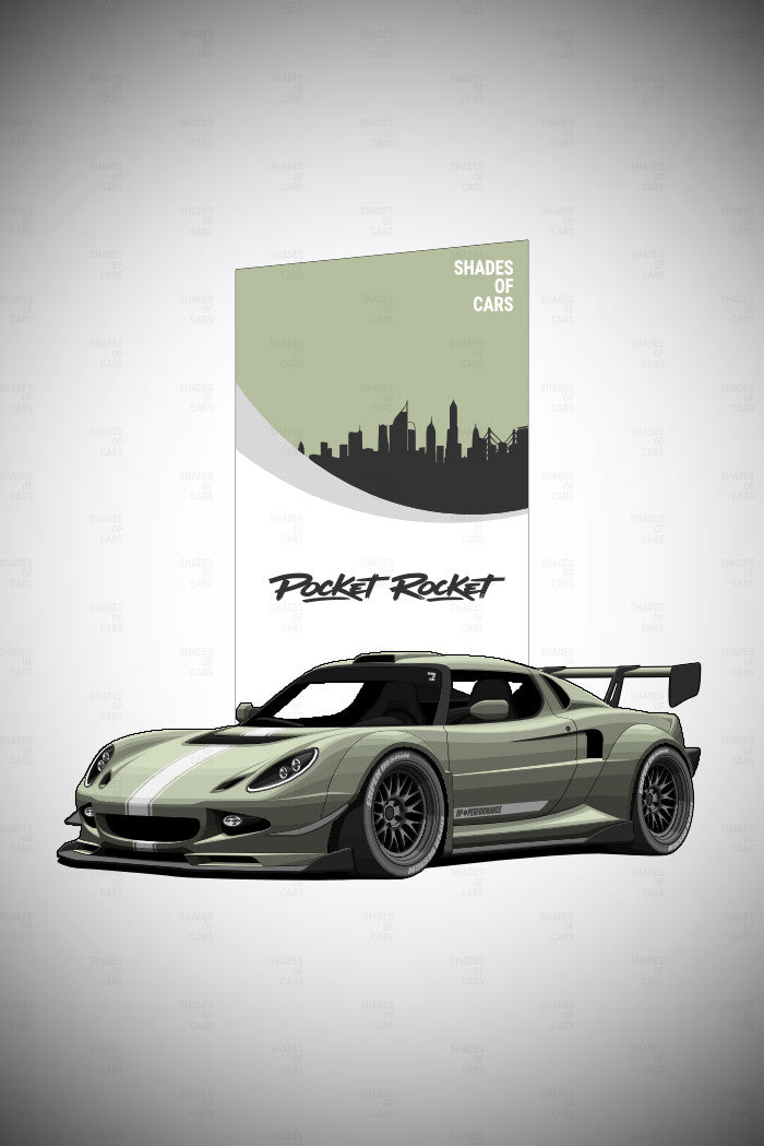 Pocket Rocket | Automotive Poster