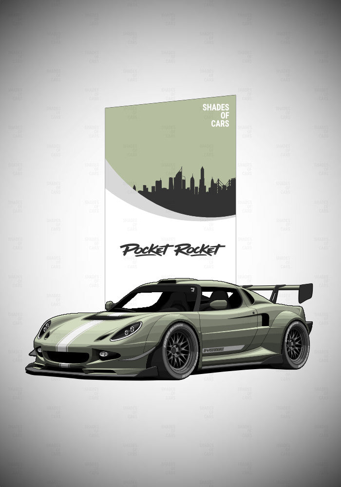 Pocket Rocket | Automotive Poster