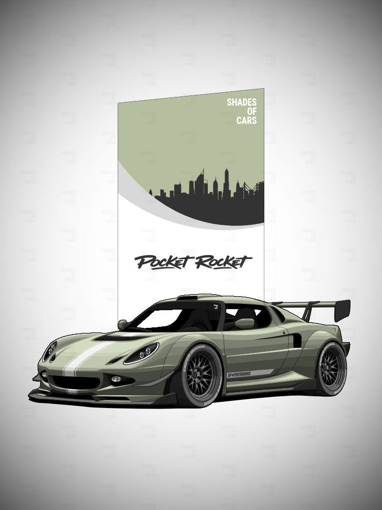 Pocket Rocket | Automotive Poster