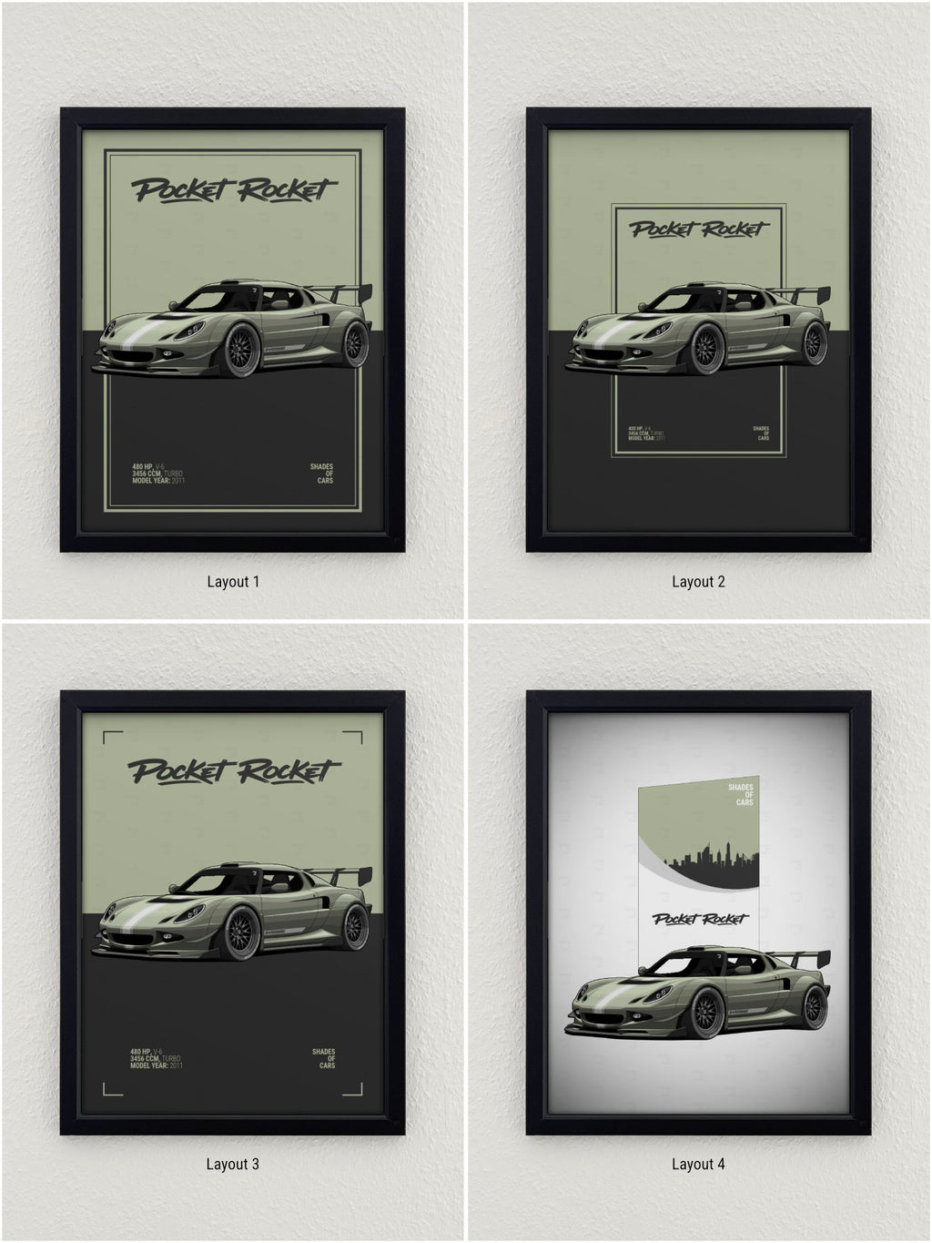 Pocket Rocket | Automotive Poster