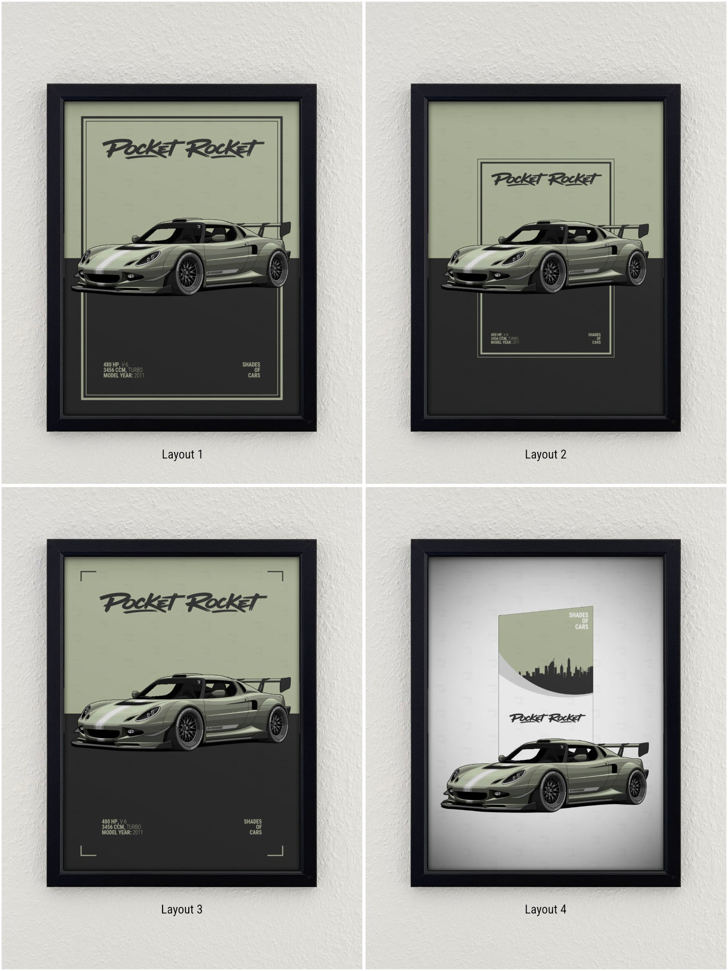 Pocket Rocket | Automotive Poster