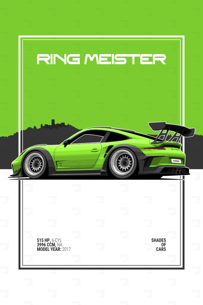 RING MEISTER | Automotive Poster