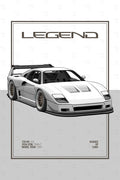 Italian Legend | Automotive Poster