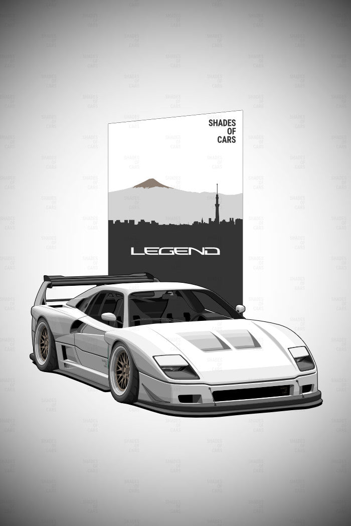 Italian Legend | Automotive Poster