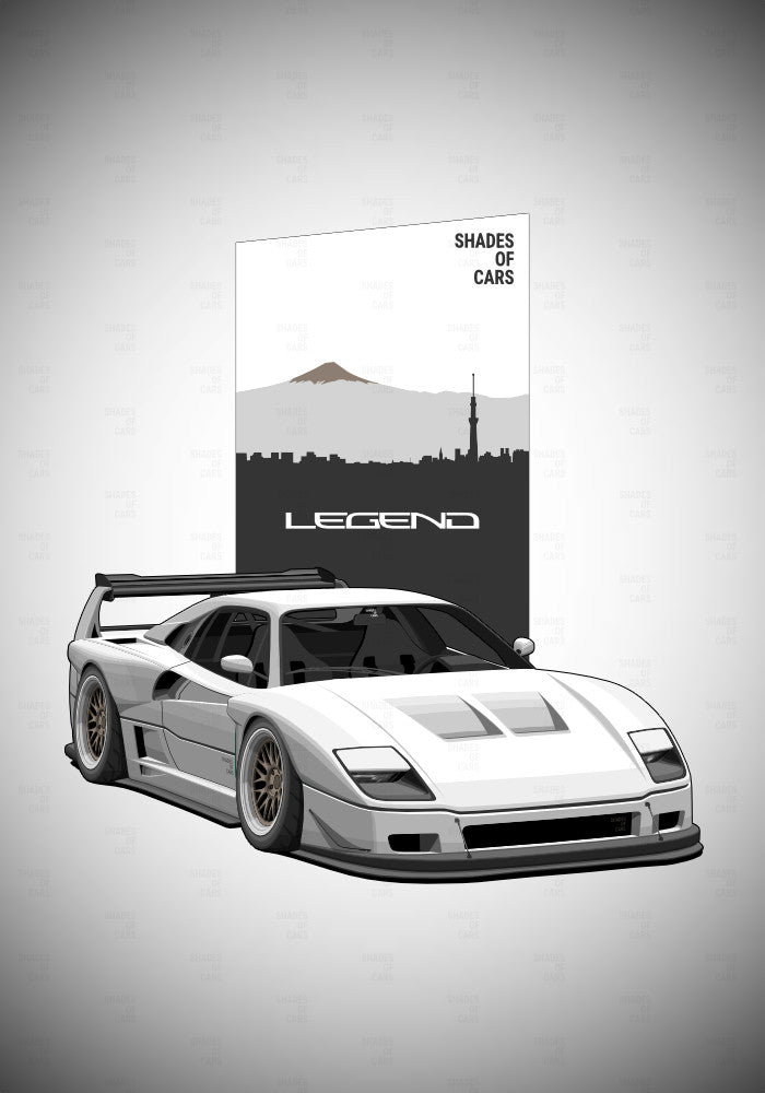 Italian Legend | Automotive Poster