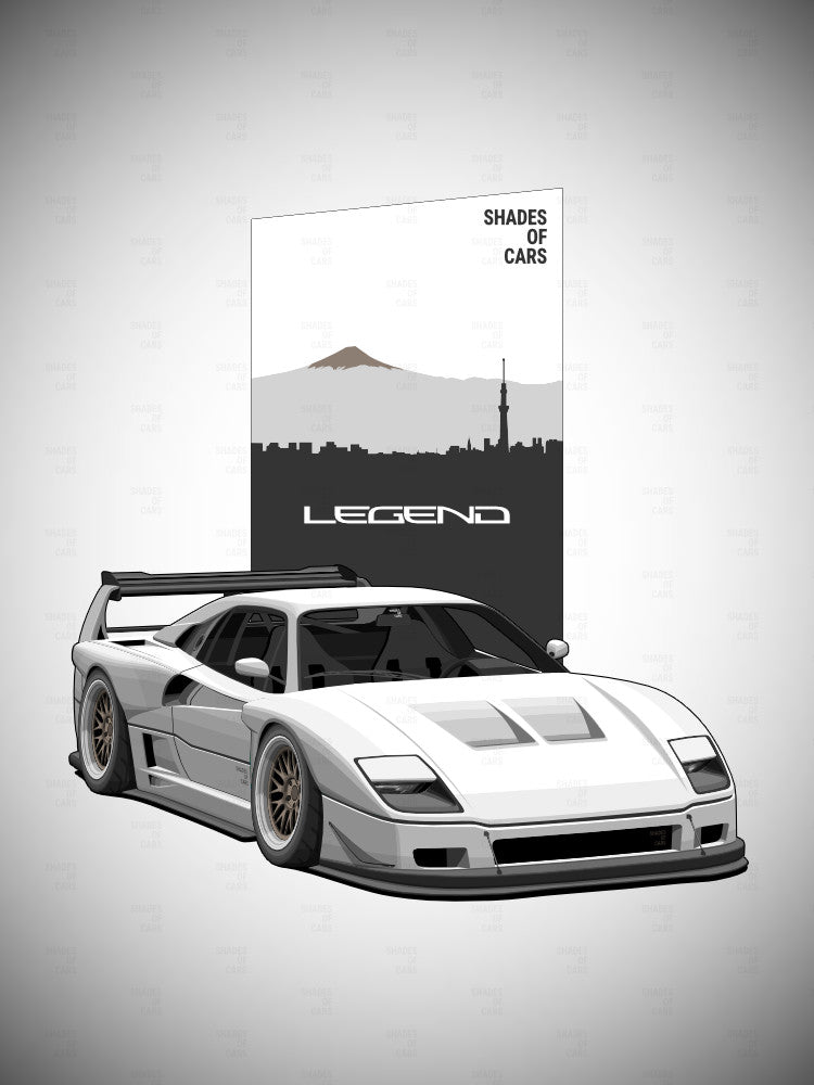 Italian Legend | Automotive Poster