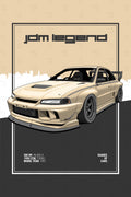 JDM LEGEND | Automotive Poster