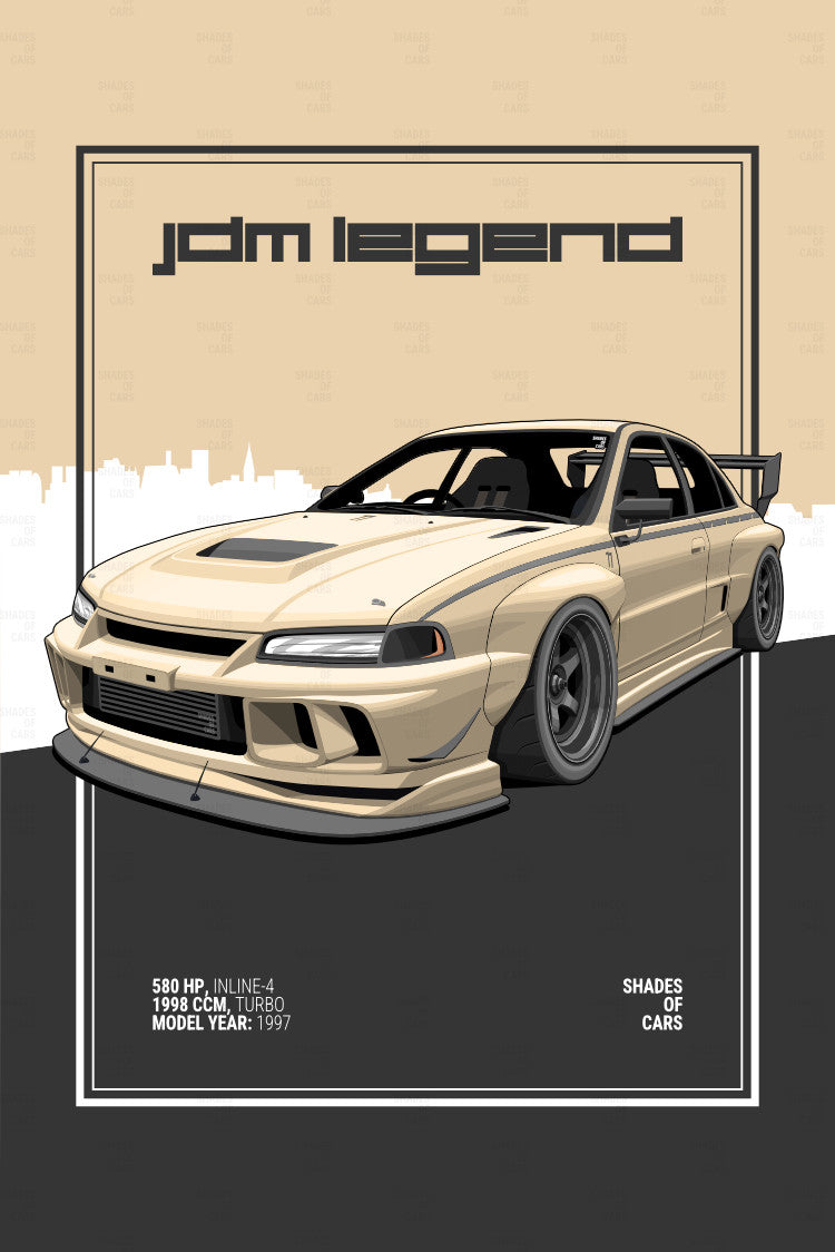 JDM LEGEND | Automotive Poster