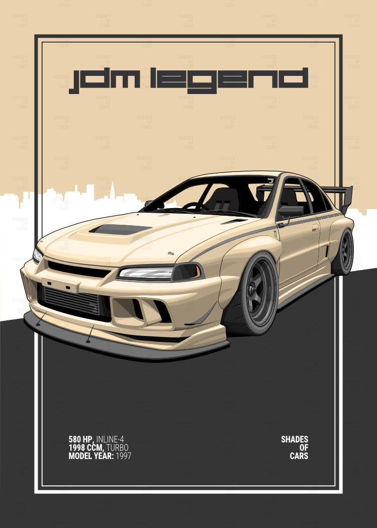 JDM LEGEND | Automotive Poster