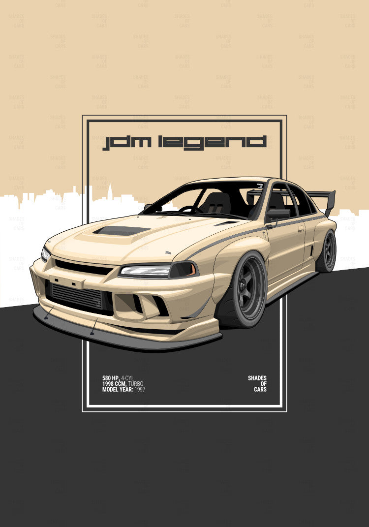 JDM LEGEND | Automotive Poster