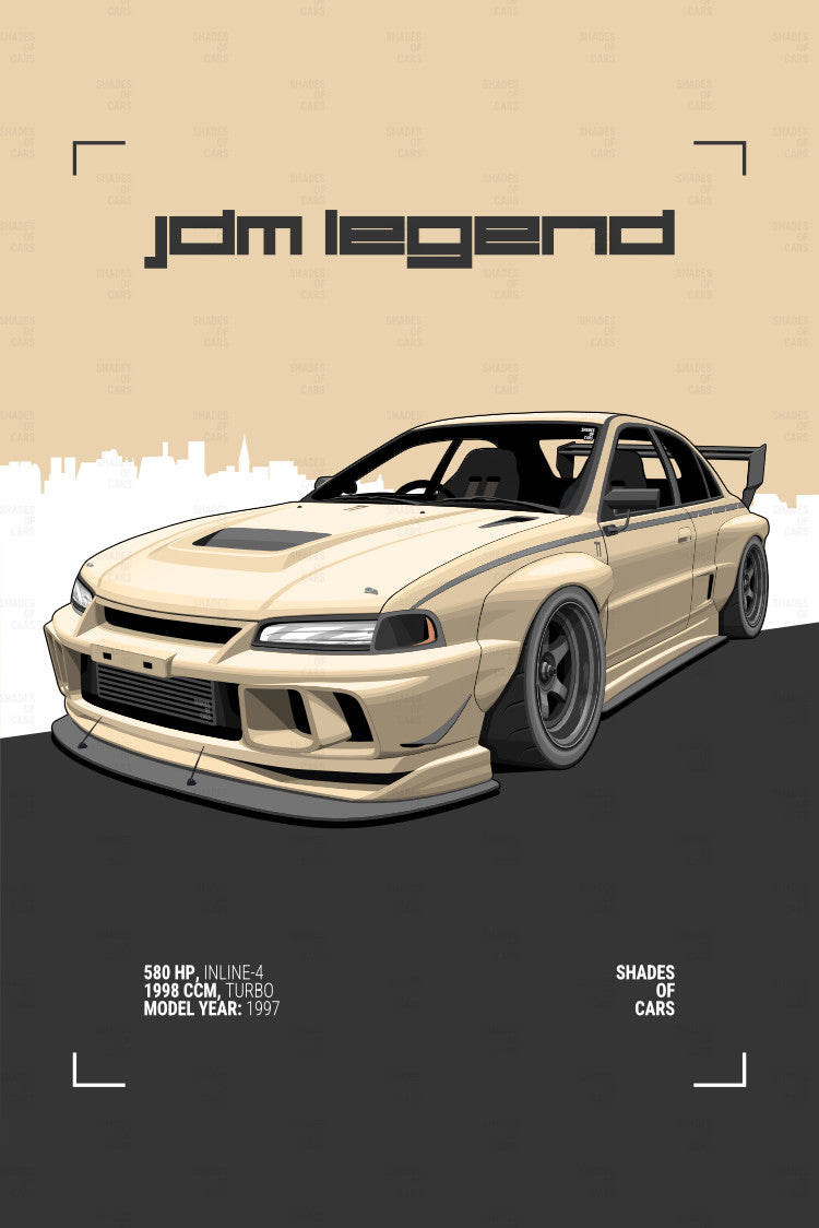 JDM LEGEND | Automotive Poster