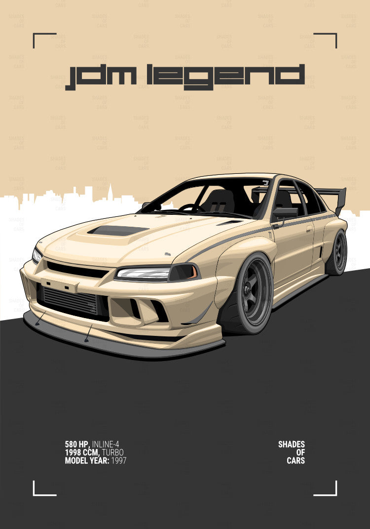 JDM LEGEND | Automotive Poster