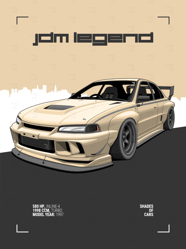 JDM LEGEND | Automotive Poster