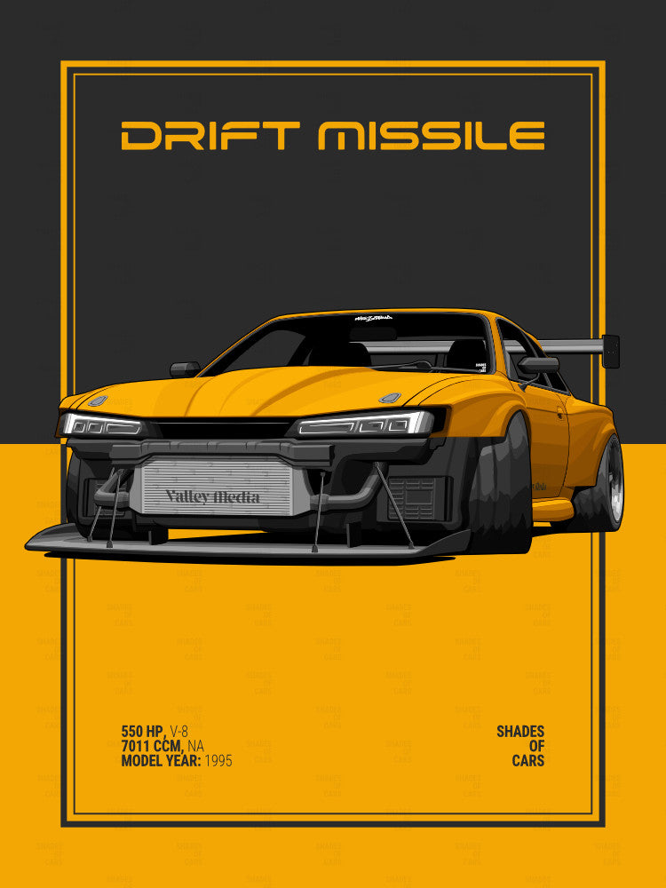 DRIFT MISSILE | JDM Automotive Poster