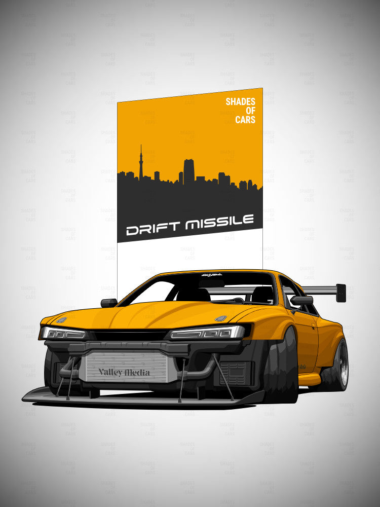 DRIFT MISSILE | JDM Automotive Poster