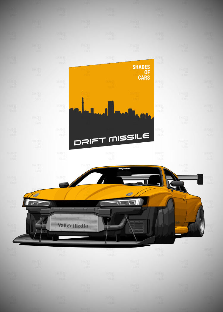 DRIFT MISSILE | JDM Automotive Poster
