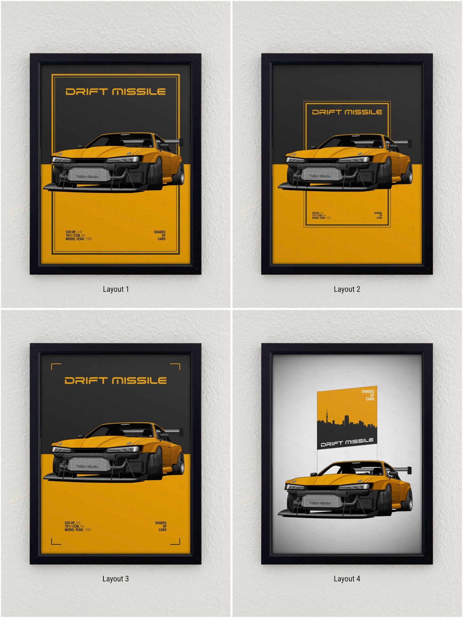 DRIFT MISSILE | JDM Automotive Poster